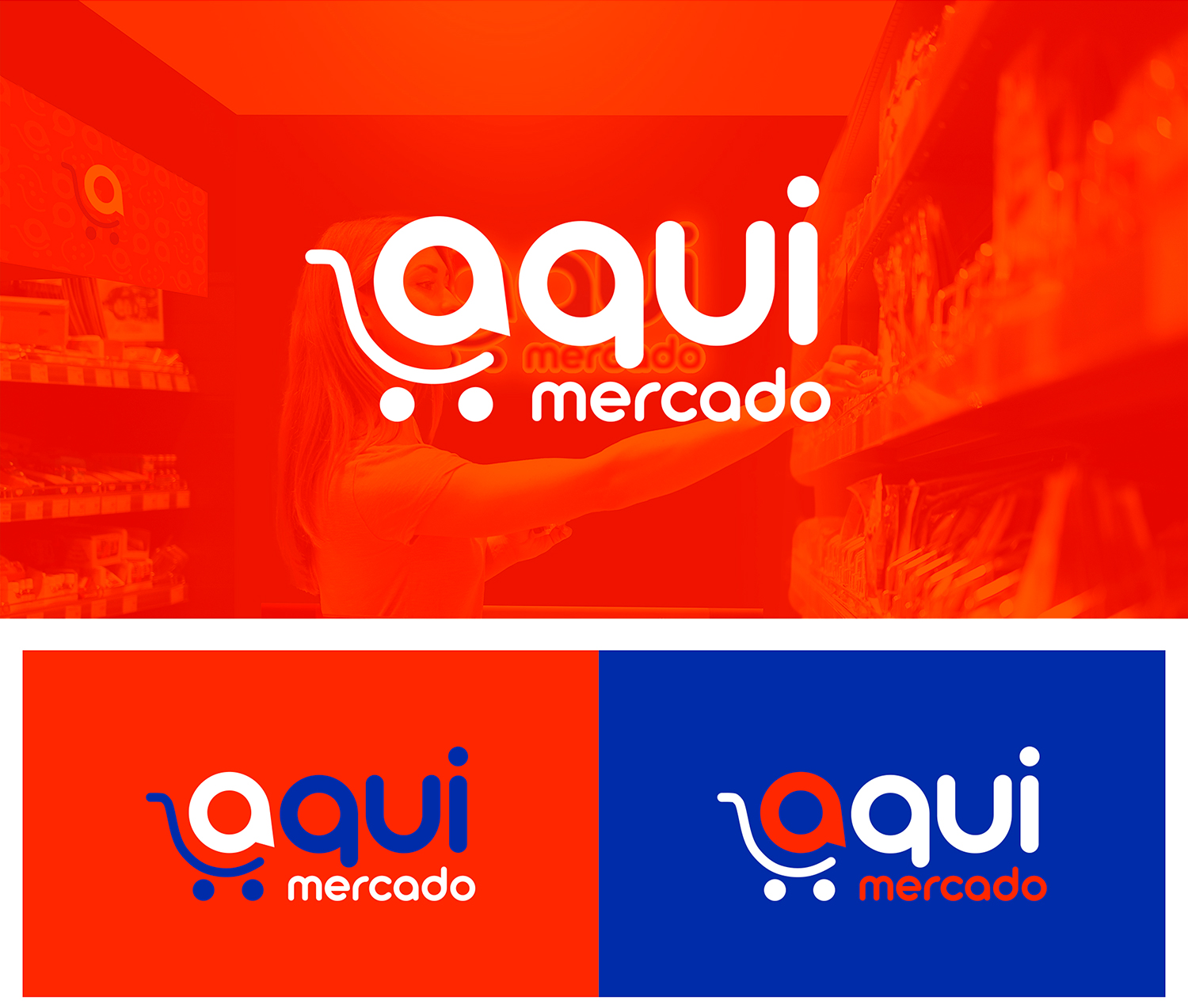 Identidade Visual – Aqui Mercado