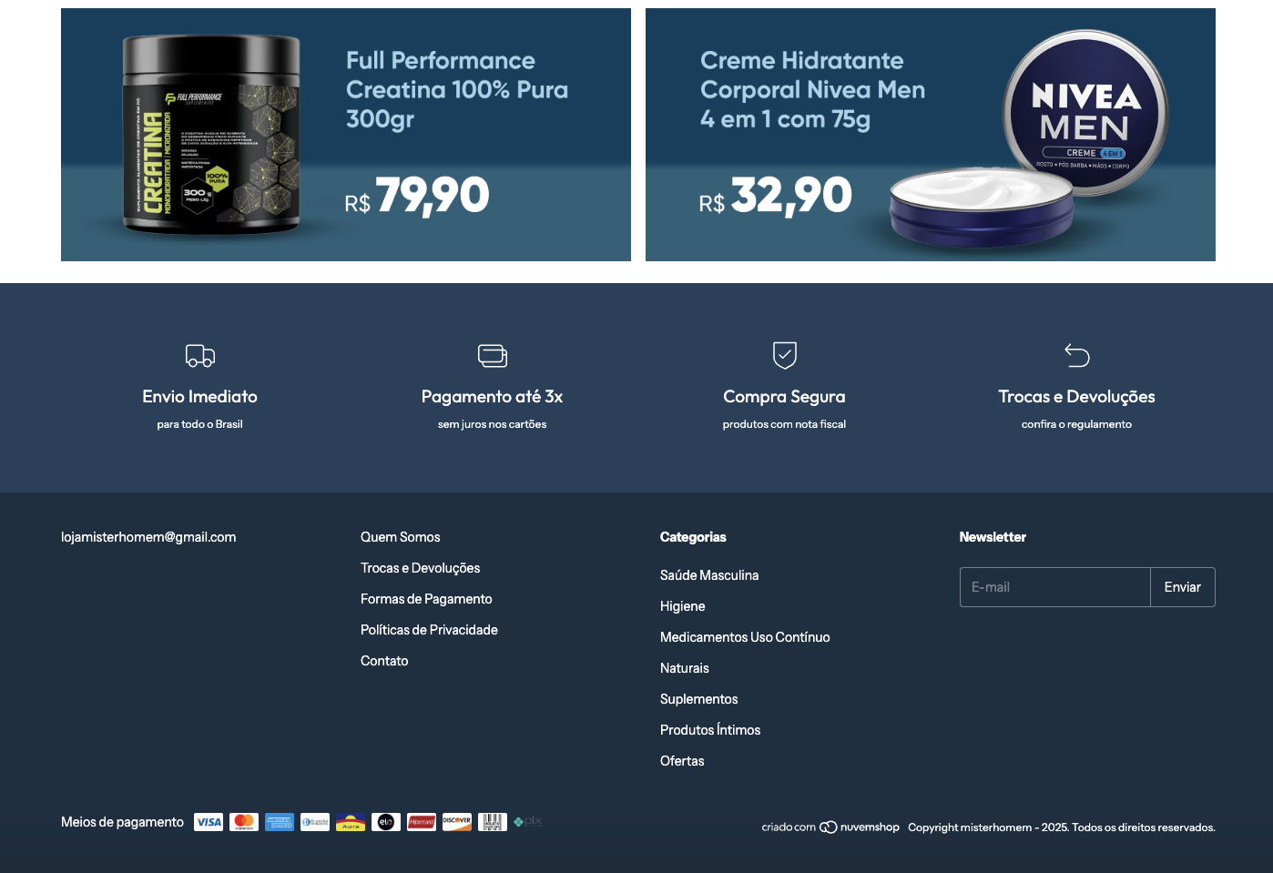 Identidade Visual – Mister Homem